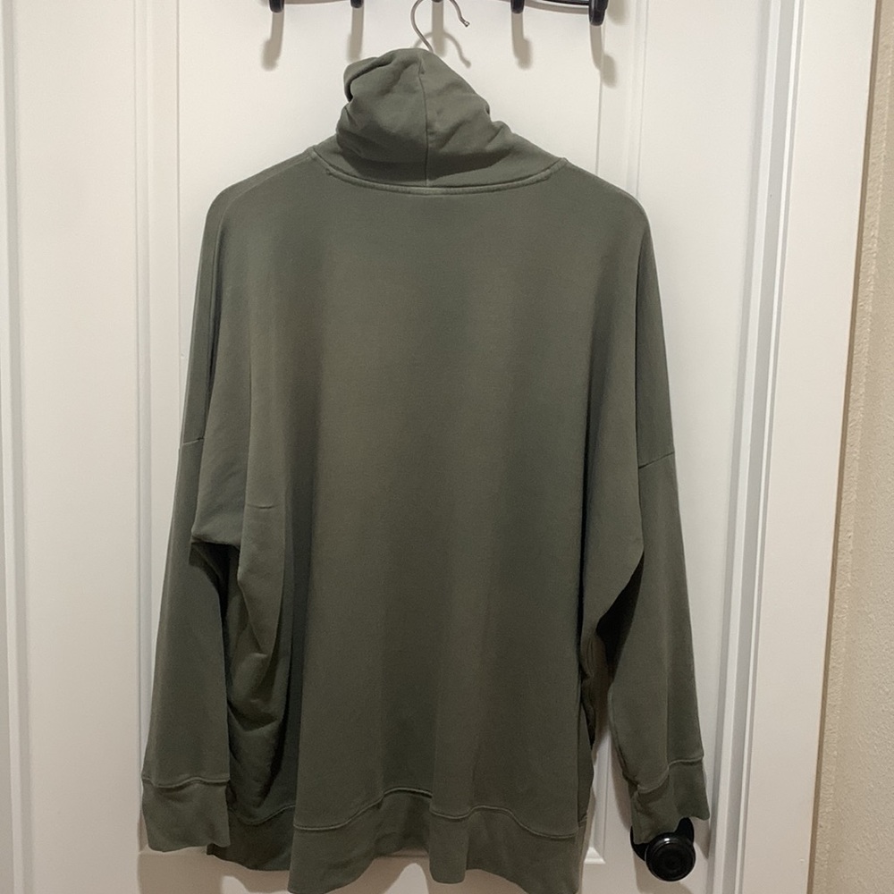 PINK oversized cowl neck Sweatshirt - Picture 4 of 5